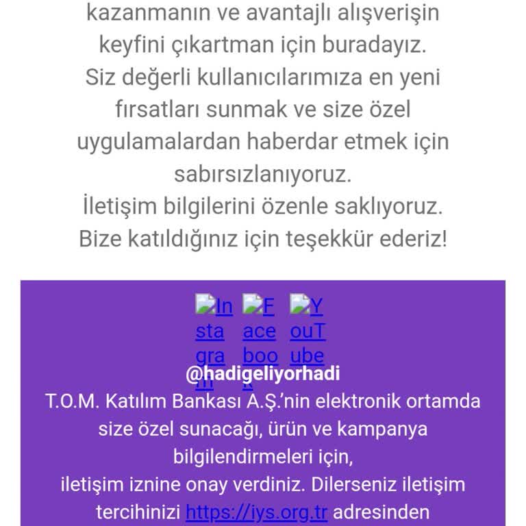 İzinsiz Hesap Açma Ve Kişisel Verilerin İhlali Şikayeti