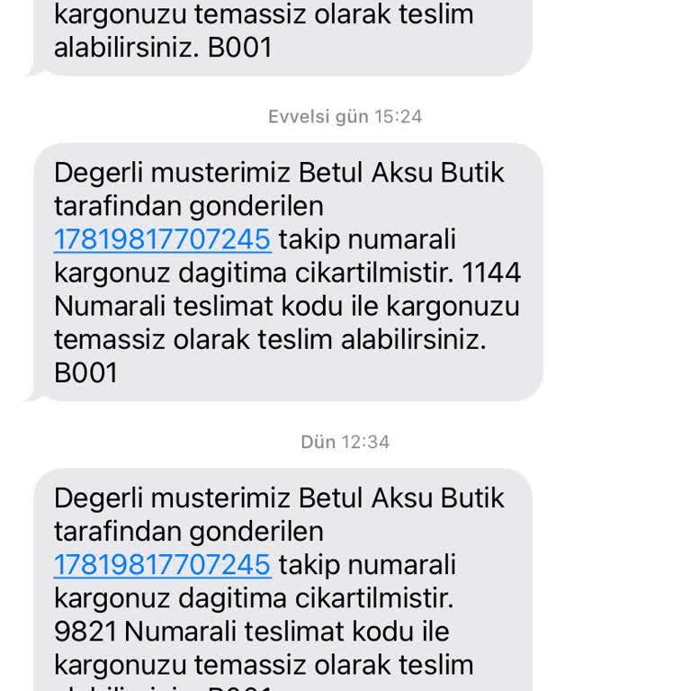 11 Günlük Kargo Bekleyişi Ve İletişim Sorunu