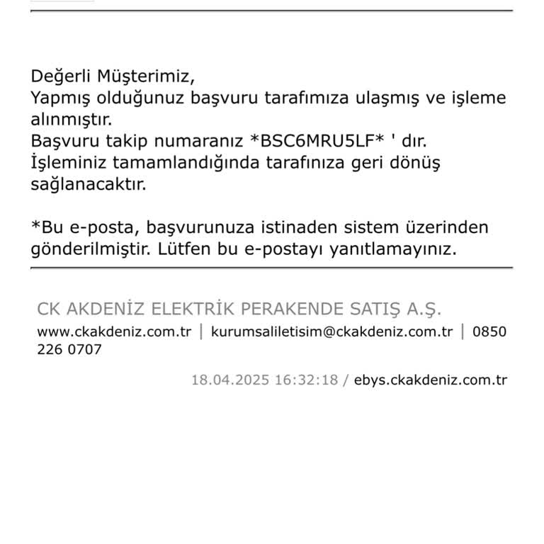 Fatura Tahsilat Hatası Ve Geciken İade