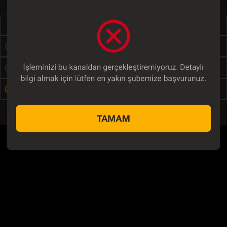 VakıfBank Sky Limitinde Kullanım Sorunu