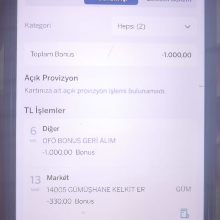 Yanlış Bilgilendirme Ve Bonus İadesi Sorunu