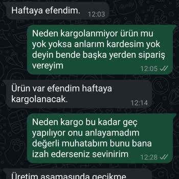 Sipariş Verdim, Ürün Yok, Param Da İade Edilmedi
