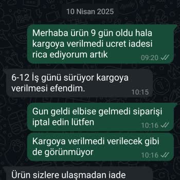 Sipariş Verdim, Ürün Yok, Param Da İade Edilmedi