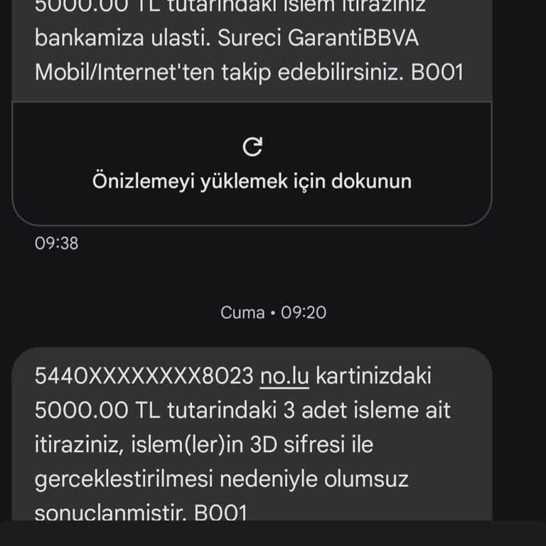 Garanti BBVA'da Bilgi Güvenliği Ve Şüpheli İşlem İtirazı