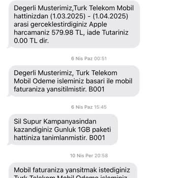 Mobil Ödeme İptali Ve Müşteri Hizmetleri Ulaşım Sorunu