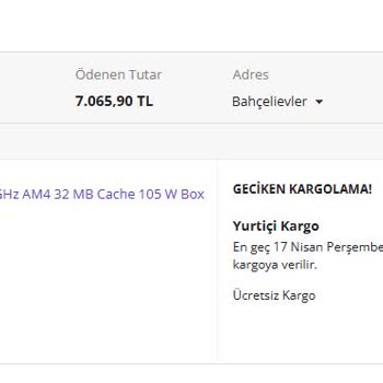 Geciken Kargo Ve Artan Fiyat Mağduriyeti