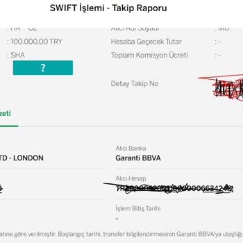 I Sent ₺100,000 to My Garanti Bank Account via SWIFT and It Still Hasn’t Arrived
