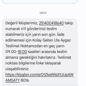 Yanlış Adrese Gönderilen Ürün Ve Ulaşılamayan Destek
