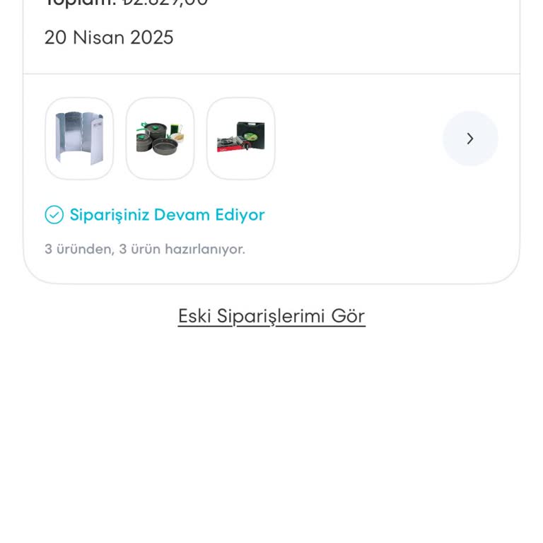 A101 Ekstra Uygulamasında Sipariş Hazırlanma Sorunu