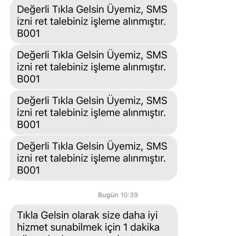 Mesaj İptali İçin Çözüm Bulunamıyor