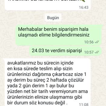 Eksik Sipariş ve İletişim Problemleri