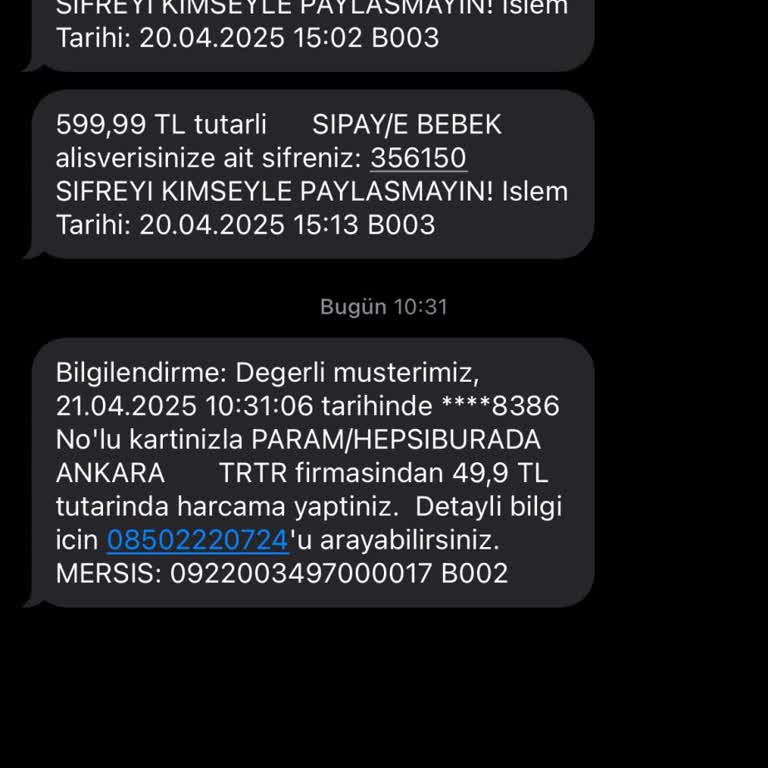 Hesabımdan İzinsiz Çekim: Acil Çözüm Bekliyorum