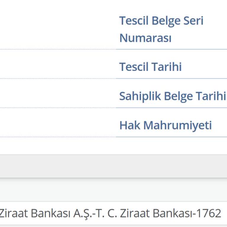 Zamanında Ödenen Taşıt Kredisi Halen Rehinli Görünüyor