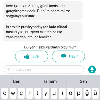 Ürün İadesi Hala Hesabıma Yatmadı