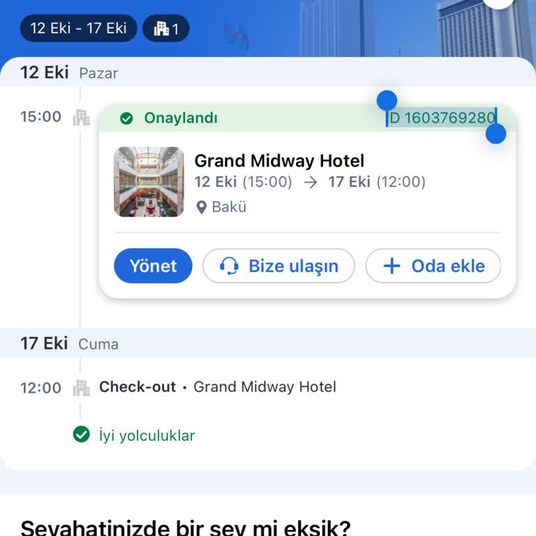 Agoda'da Yetersiz Müşteri Desteği Ve İade Sorunu