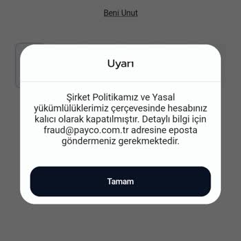 Hesabımın Haksız Kapatılması Ve Para Kaybı