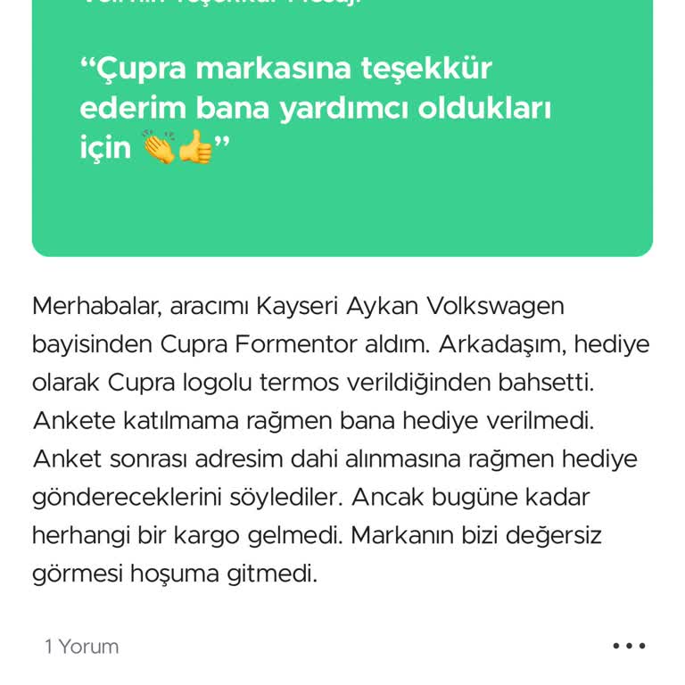 Hediye Termos Ve Aksesuar Talebi