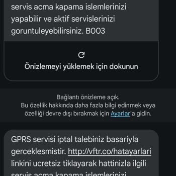 Vodafone Müşteri Hizmetleri Ve Şebeke Sorunu