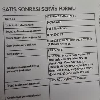Arızalı Bebek Kamerası Ve İlgisiz Mağaza Çalışanları