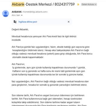 Yanıltıcı SMS Ve Yanlış Faiz Uygulaması