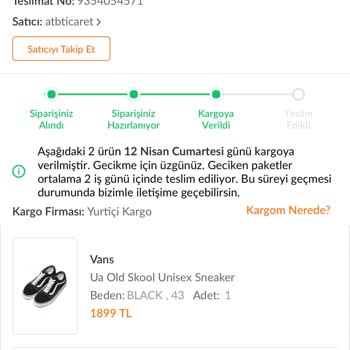 Trendyol'da Kayıp Ayakkabı Ve İade Sorunu
