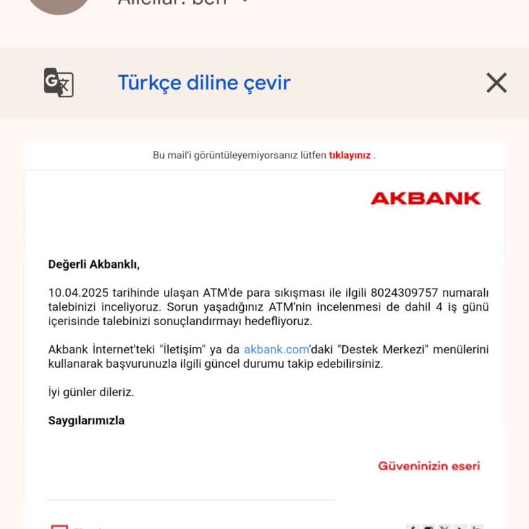 ATM'de Sıkışan Para Ve 15 Günlük Bekleyiş