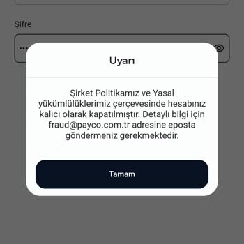 Payco Hesabım Sebepsiz Yere Kapatıldı Ve İade Bekliyorum