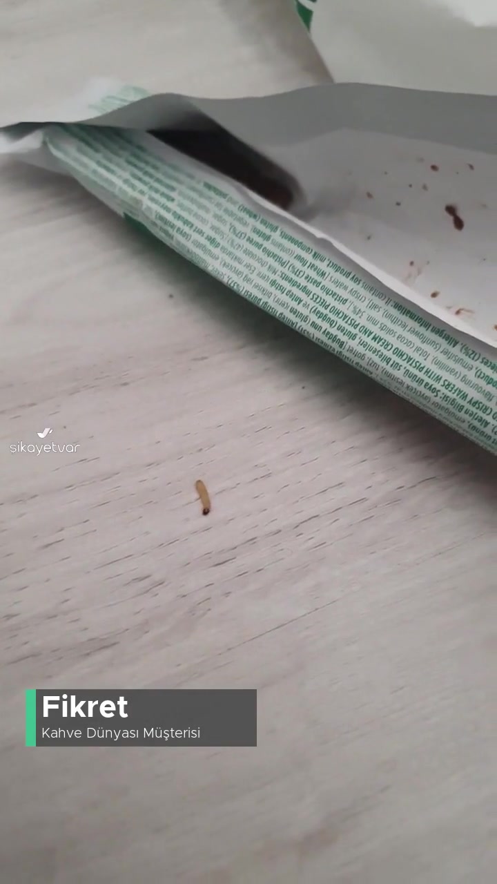 Kahve Dünyası Gofrik'ten Kurtçuk Çıktı! videonun kapak resmi