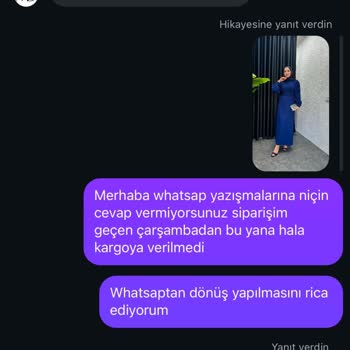 Siparişlerim Gönderilmiyor Ve İletişim Sorunları Yaşıyorum