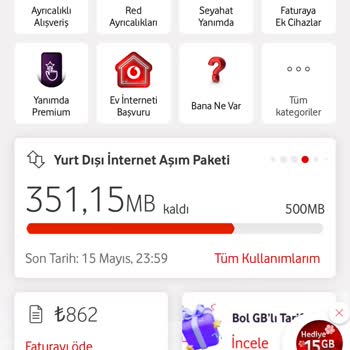 Yurt Dışı İnternet Paketi Hızla Tükeniyor