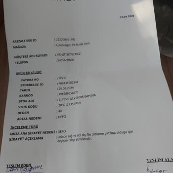 Skechers Ayakkabının Garanti Sorunu Ve Müşteri Hizmetleri İlgisizliği