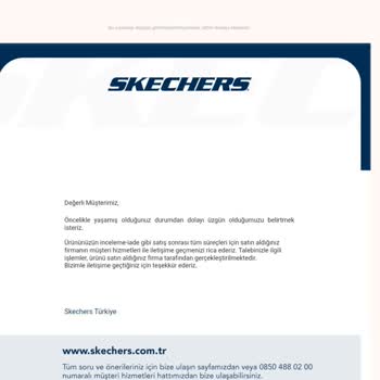 Skechers Ayakkabının Garanti Sorunu Ve Müşteri Hizmetleri İlgisizliği