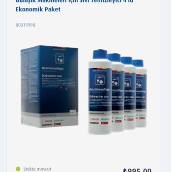 Profilo Bulaşık Makinesi Servisinde Ürün Fiyat Çelişkisi