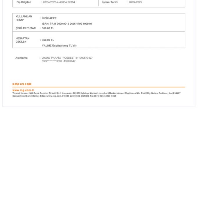 İzinsiz Hesap Kesintisi: A-POSDEBT Ve ING Bank'a Acil İtiraz