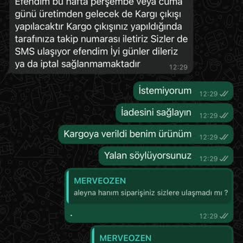 Siparişim Bir Aydır Elime Ulaşmadı