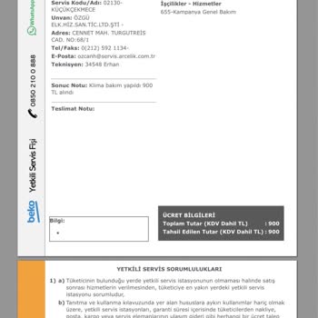 Beko Servisinden Gelen Hasar Ve Mağduriyet