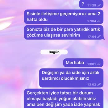 Ayakkabı Siparişi Ve İletişim Sorunları