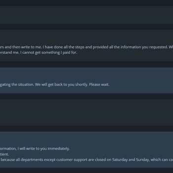 Bekleyen Para: Destek Ekibiyle Sabır Testi