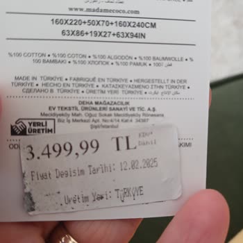 Madame Coco Yanıltıcı İndirim Etiketleri Sorunu