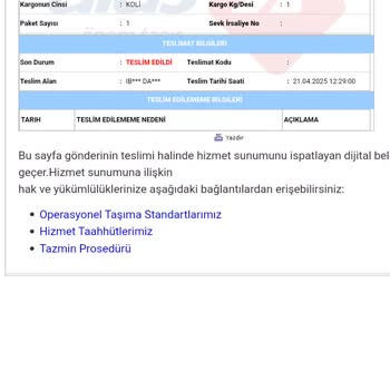 Yanlış Ürün, İletişim Sorunu Ve Gecikmeler