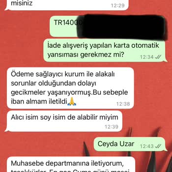 İptal Edilen Fotoğrafçılık Hizmeti İçin Geri Ödeme Sorunu