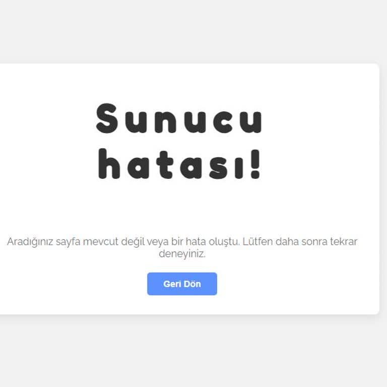 Luca Uygulaması Sürekli Sunucu Hatası Veriyor