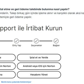 Norton Aboneliği İptal Edilemiyor: Türkiye'de Destek Eksikliği