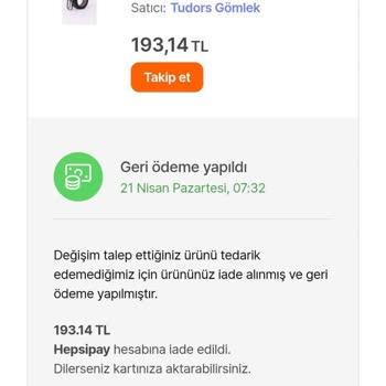 Değişim Talebine Karşı Ücret İadesi Şoku