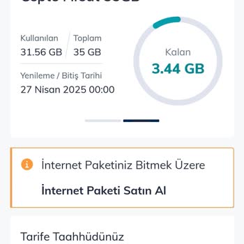 Ek Paket Kullanımıyla Artan Fatura Sorunu