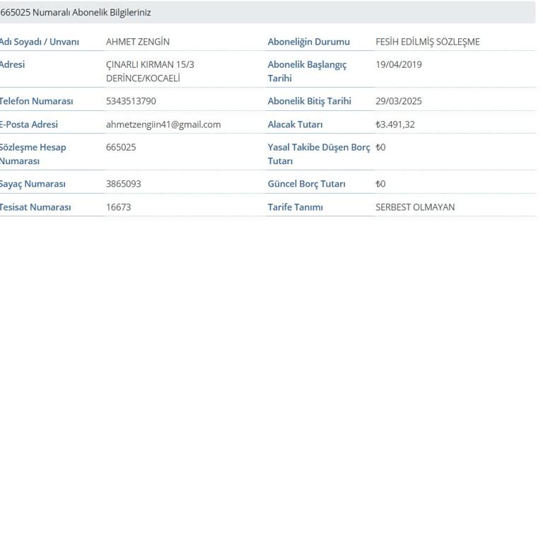 Doğalgaz Depozito İadesi Sorunu Ve Acil Destek Talebi