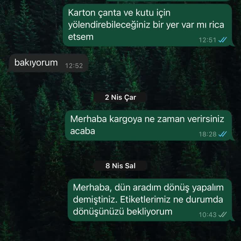Sipariş Sonrası İletişim Sorunu Ve Ürün Teslimatında Gecikme