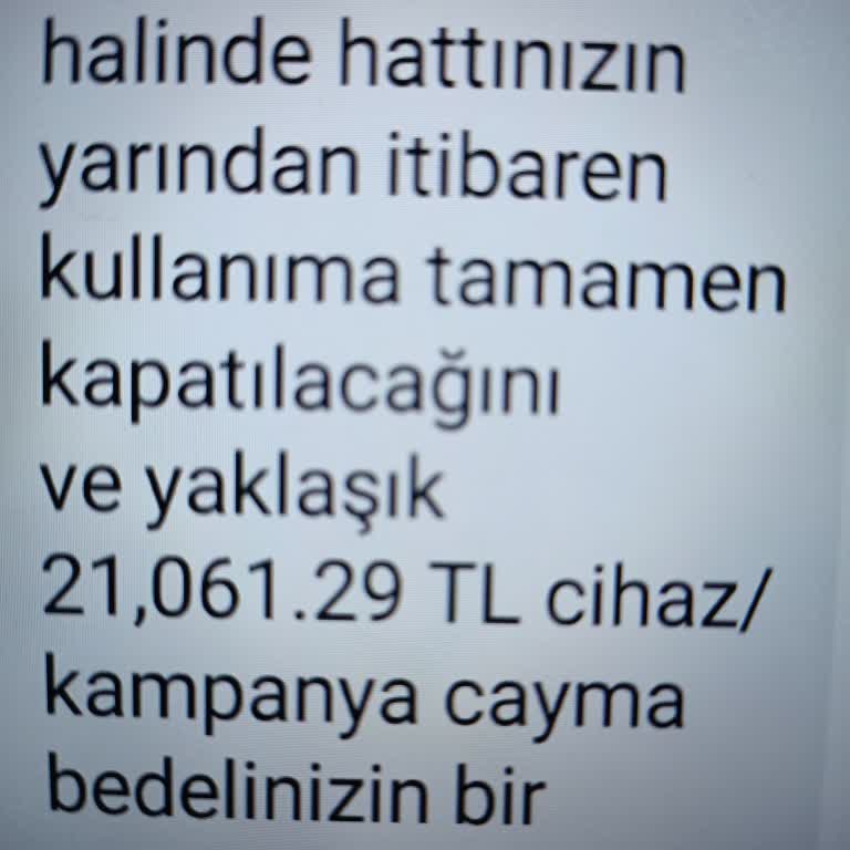Fatura Ödeme Sorunu Ve Cihaz Kampanyası Çıkmazı