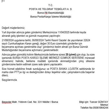 Gümrük Vergisi Mağduriyeti: Hediye Paketi Sorunu