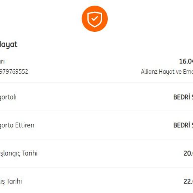 Hayat Sigortası Kesintisinin İadesini Talep Ediyorum